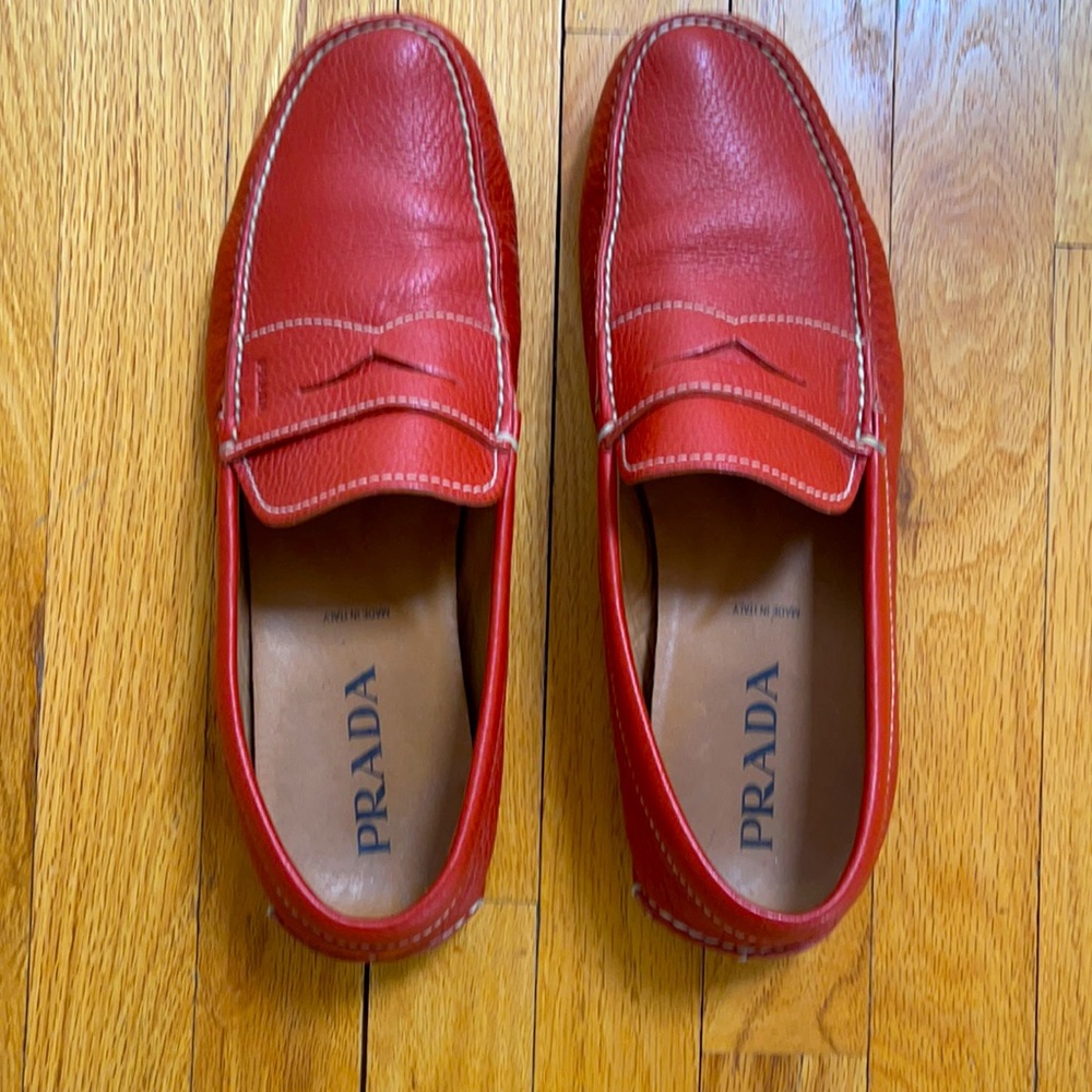 Prada loafers size 10